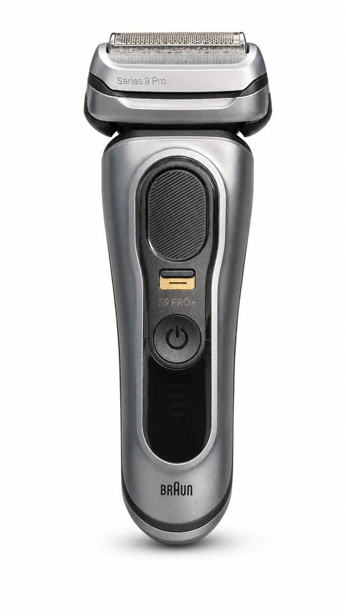 EasyManuals photograph of a Braun Series 9 Pro+ electric shaver